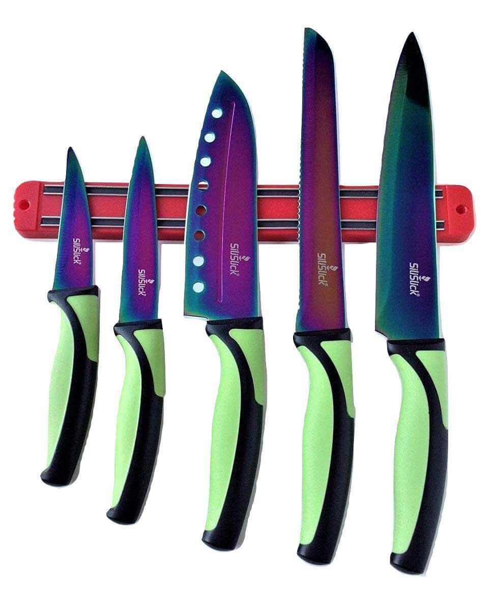 Magnetic Knife/Tool Rack - 6 Red
