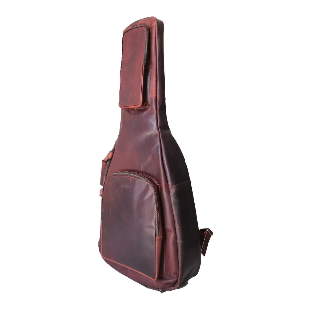ACOUSTIC LEATHER GUITAR CASE HIGH QUALITY CUSTOMIZED LEATHER COVER for GUITAR CASE FASHIONABLE GUITAR CASE LEATHER