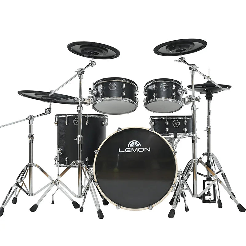 Lemon Drum T1000 Without Module Full Size Acoustic Drum Kit(Available For Customization)