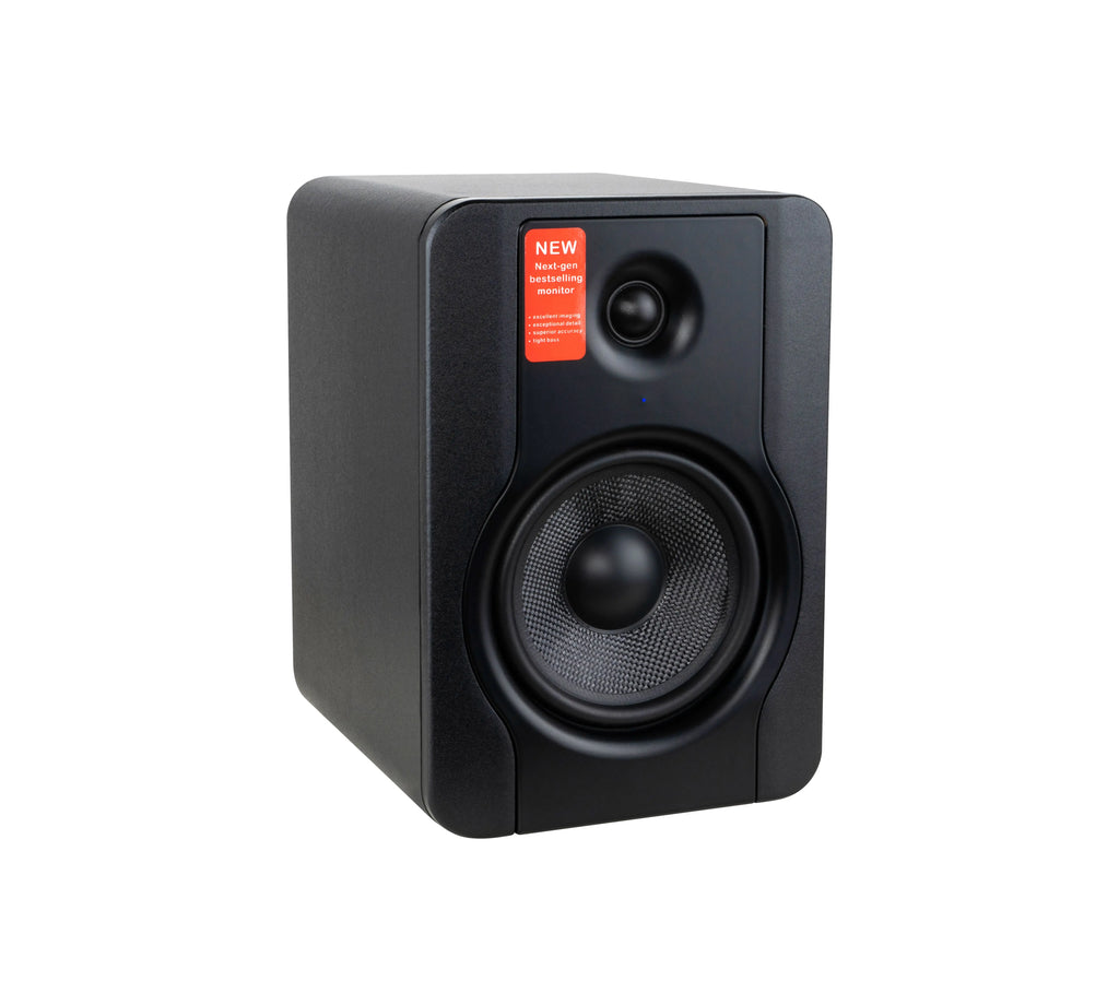 3.5'' Black 4.5'' 120 Watt Studio Multimedia Reference Monitors Speakers