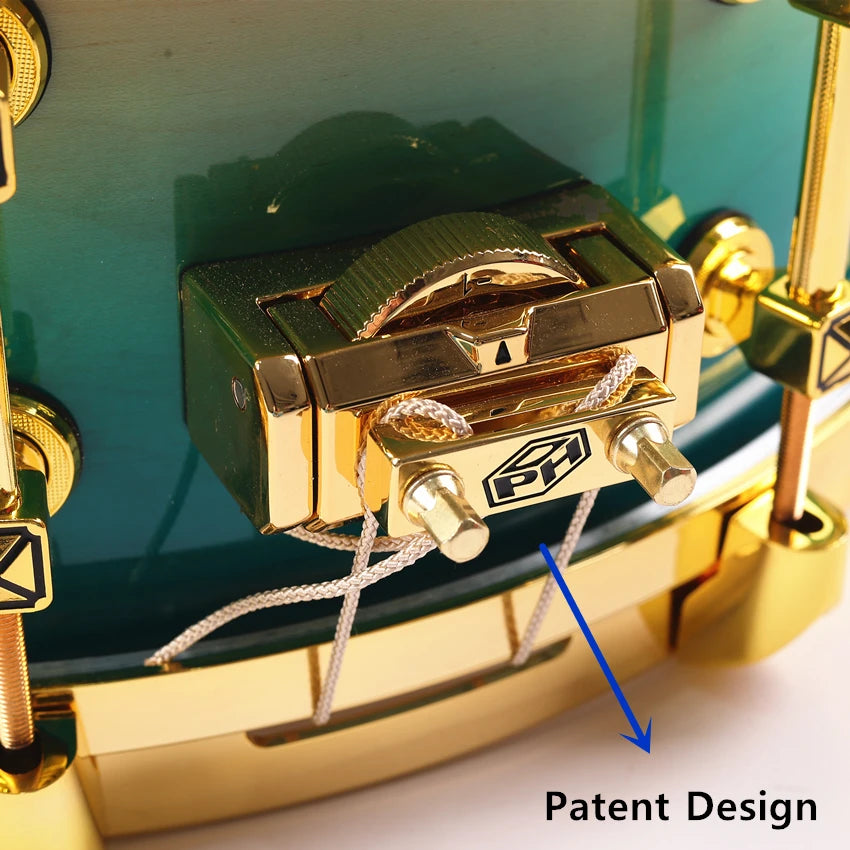 PDH  MAPLE SHELL SNARE DRUM 14x6 ,Premium Lacquer Finishes, Patent Design