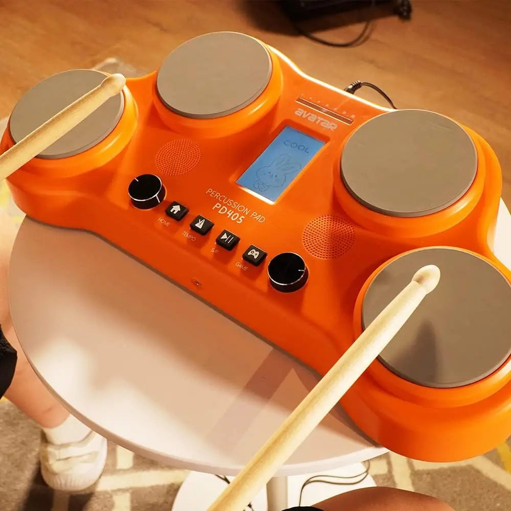 Practice Electronic Drum Kids Hand Drumset Musical Instrument Percussion Kit Electric Snare Pad Electronic Drum Set