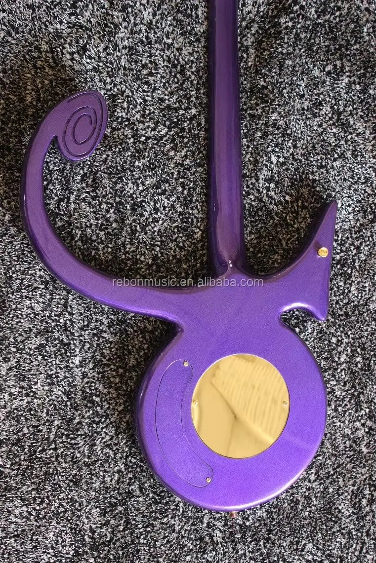 Weifang Rebon 6 String Cloud Prince Symbol Electric Guitar/electrica Guitarra