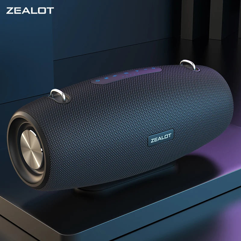 EU Stock Zealot S67 Blue Tooth Speaker Audio Custom Speakers 60watts Blue Tooth Wireless Outdoor Speaker for Party