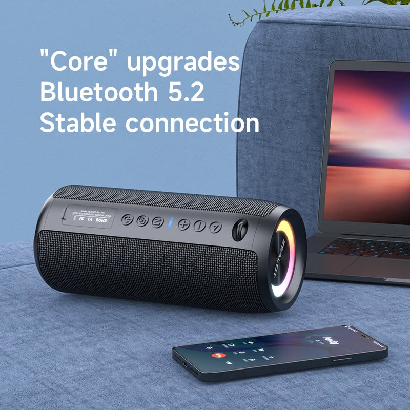 Factory Sell ZEALOT S51pro 40W Portable Wireless Speakers With IPX6 Waterproof Wireless Stereo with RGB Light