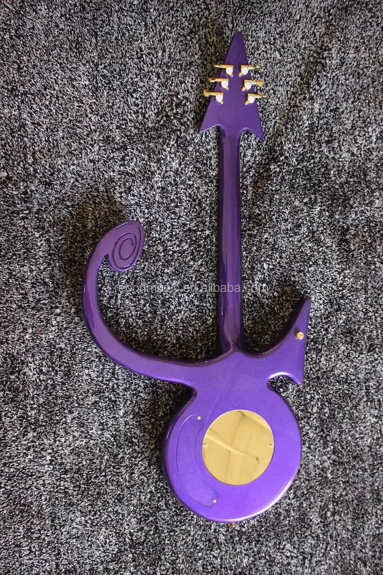 Weifang Rebon 6 String Cloud Prince Symbol Electric Guitar/electrica Guitarra