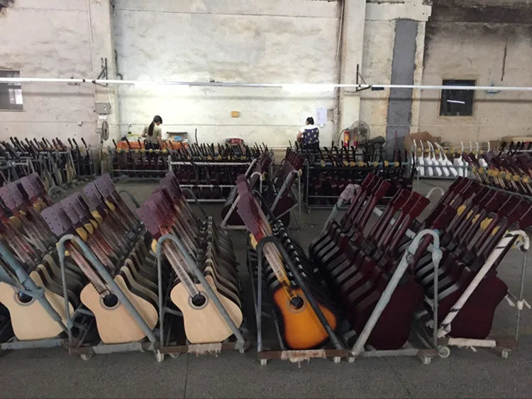 38-Inch Classical Acoustic Guitar Beginners Thin Body Basswood Maple Koa Back/Side Plastic Available Matt Gloss Wholesale Sale