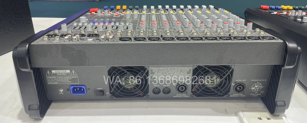 Powermate 600 3 Factory Price Professional Audio Powerd Mixer PM 600-3/1000-3/1600-3 Powered Dj Mixers Console