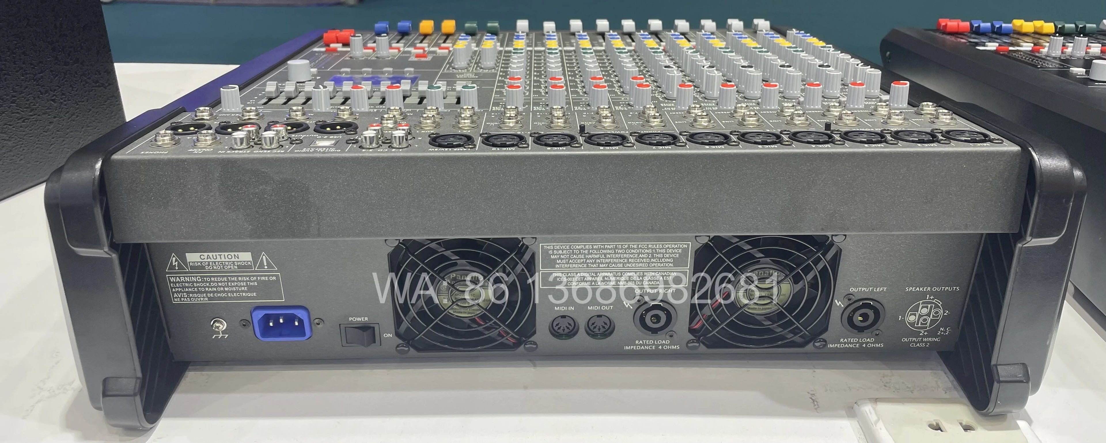 Powermate 600 3 Factory Price Professional Audio Powerd Mixer PM 600-3/1000-3/1600-3 Powered Dj Mixers Console