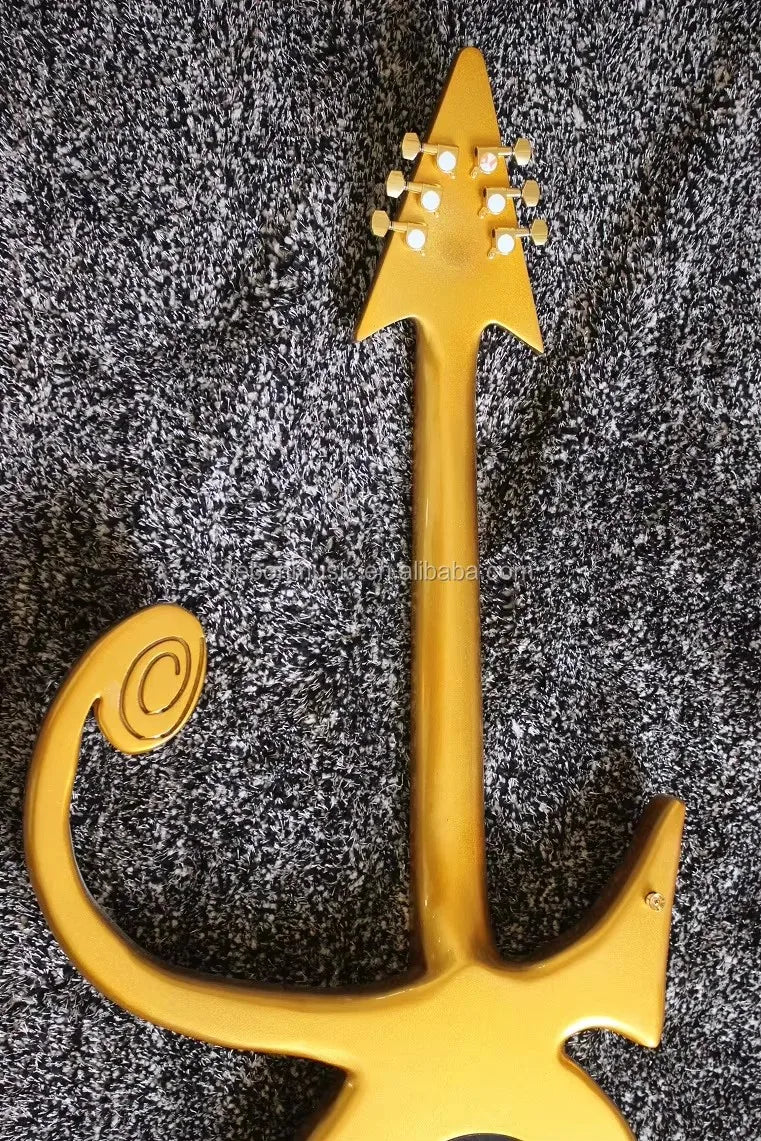 Weifang Rebon 6 String Cloud Prince Symbol Electric Guitar/electrica Guitarra