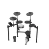 Professional Performance Mute Electronic Drums Portable Folding Percussion Instruments with Silicone Chamber and Drum Heads