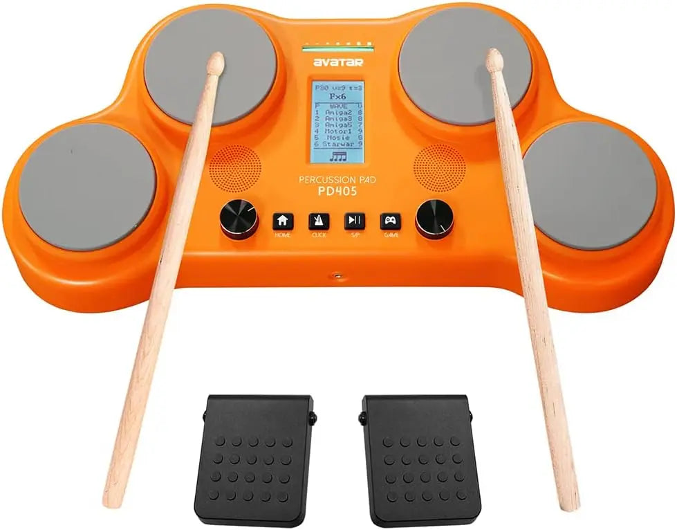 Practice Electronic Drum Kids Hand Drumset Musical Instrument Percussion Kit Electric Snare Pad Electronic Drum Set