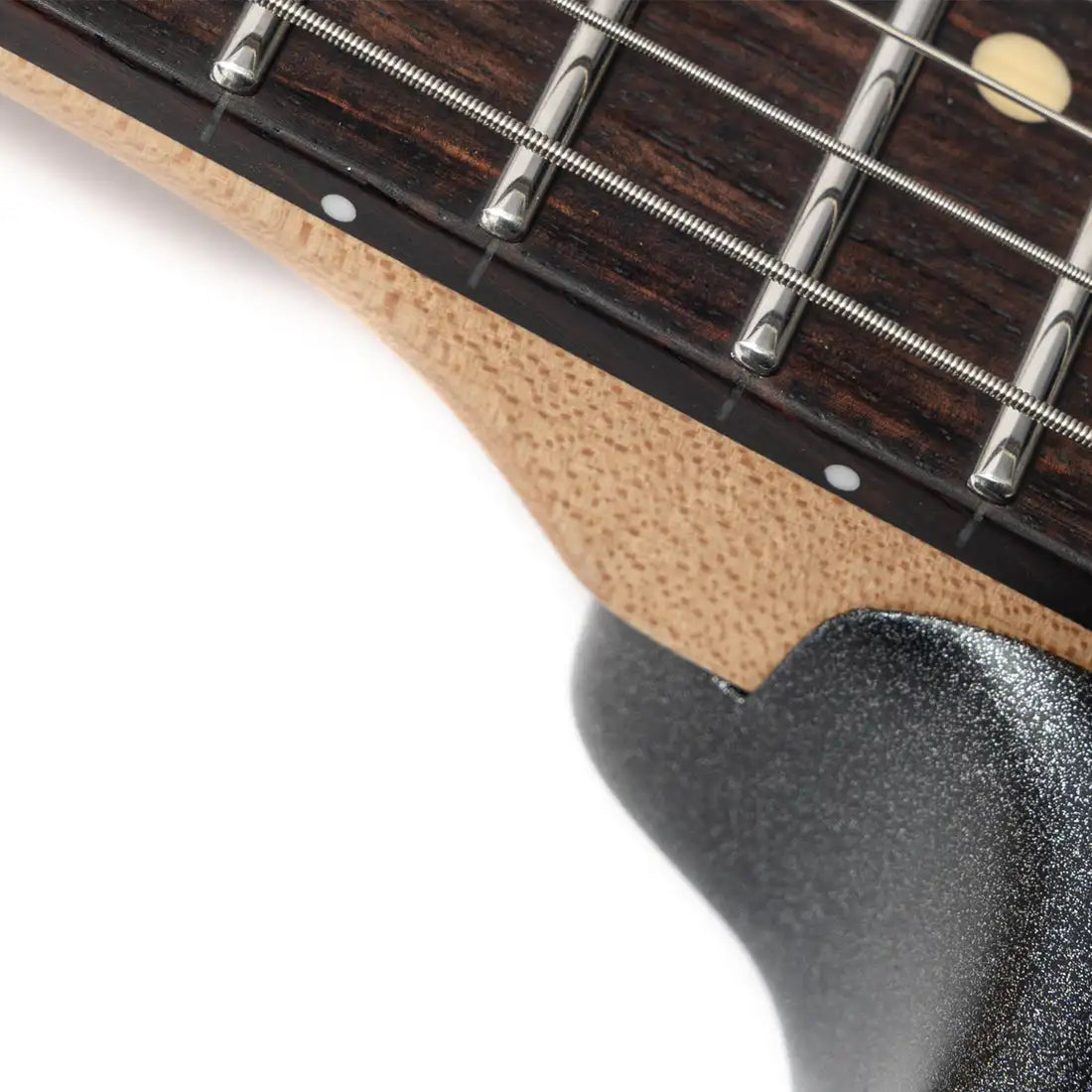Eart Guitars CP-73 25.5" Roasted Mahogany Maple Electric Guitar India Rosewood Fretboard Compound Frets Custom Alnico Pickups