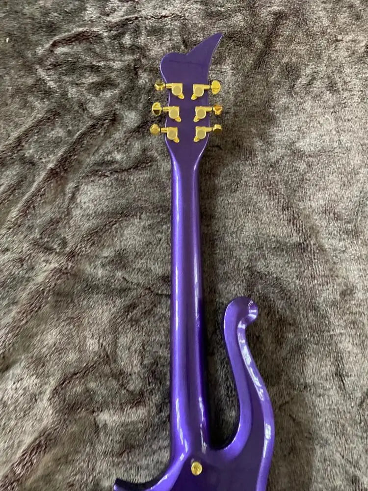 Weifang Rebon 6 String Cloud Prince Electric Guitar in Purple Colour