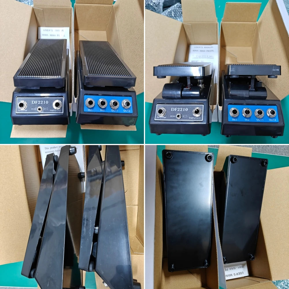 Hotone Tuner Press Practice Bass Multi-Effect Pedal Preamp Active Sound System Metal Guitar Pedals Effects Daphon Wah Wah Pedal