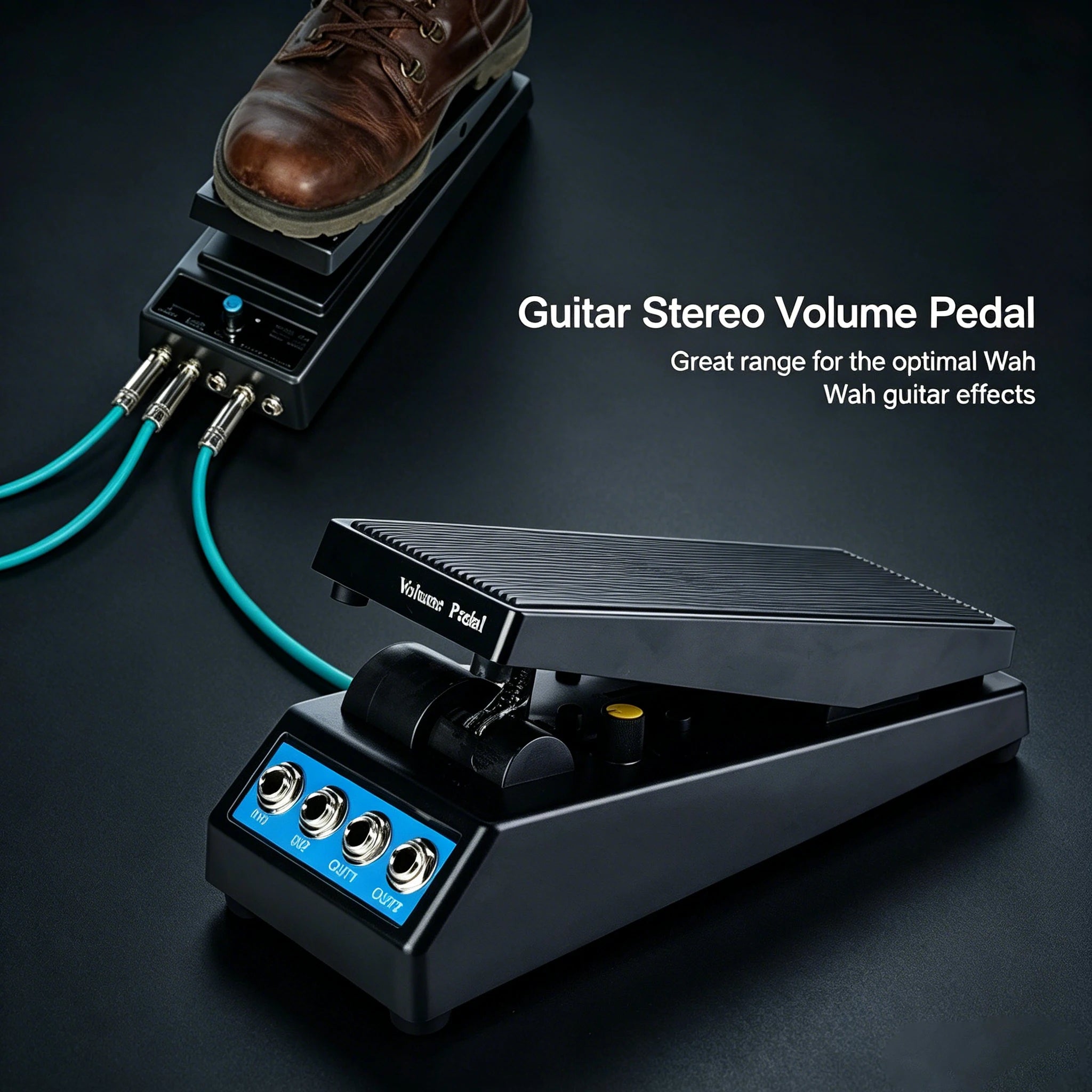 Hotone Tuner Press Practice Bass Multi-Effect Pedal Preamp Active Sound System Metal Guitar Pedals Effects Daphon Wah Wah Pedal