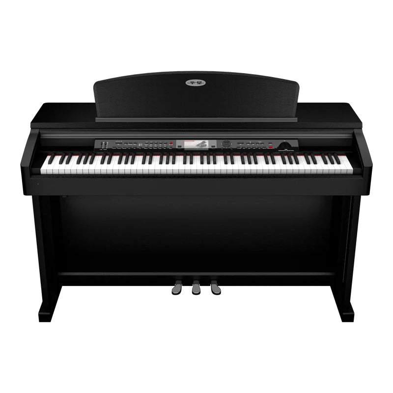 Upright 88-Key Digital Electric Piano Keyboard for Children & Adults Advanced Skill Level Wall Mount Household Use