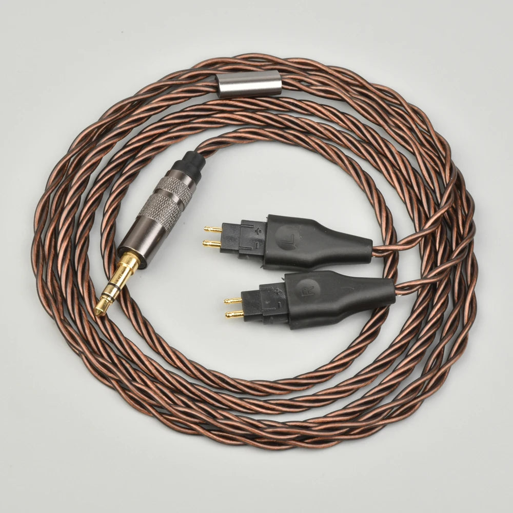 For Sennheiser HD600 HD525 HD545 HD565 HD580 HD650 HD414 HD650 HD25 Headphones Upgrade Cable Replacement Audio2.5/3.5/4.4mm