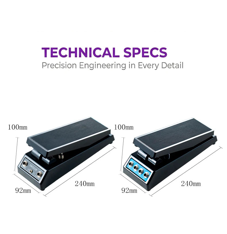 Hotone Tuner Press Practice Bass Multi-Effect Pedal Preamp Active Sound System Metal Guitar Pedals Effects Daphon Wah Wah Pedal
