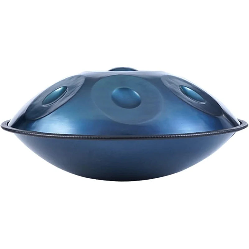 Professional Grade 18-Inch Handpan Drum with 9 Tones & 440Hz Beginner's Healing Percussion Instrument with g Key