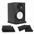 Studio Monitor Isolation Foam Pads (2 Sets) for 5" Speakers