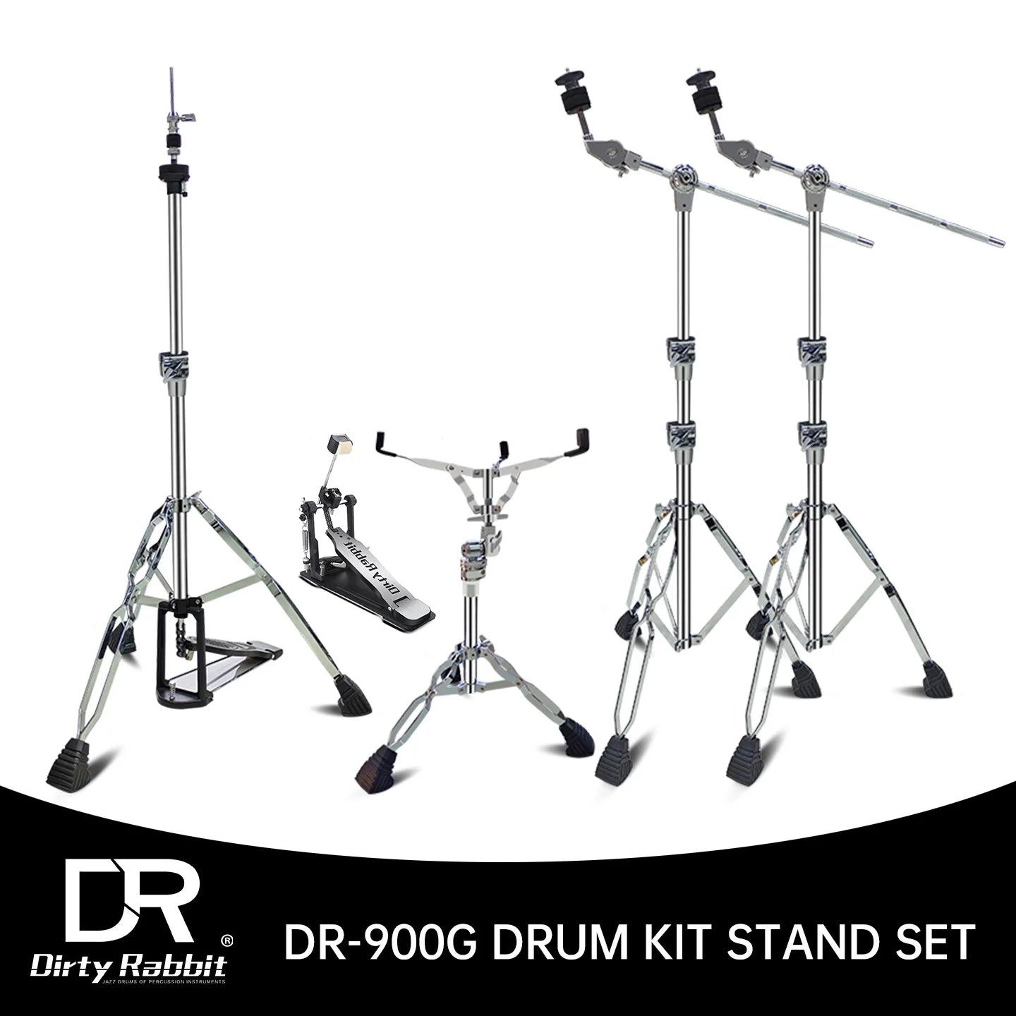 Factory Direct Adult Maple Lacquer Finished Drum Kit Western Percussion Instruments with Cymbal High Quality Drums