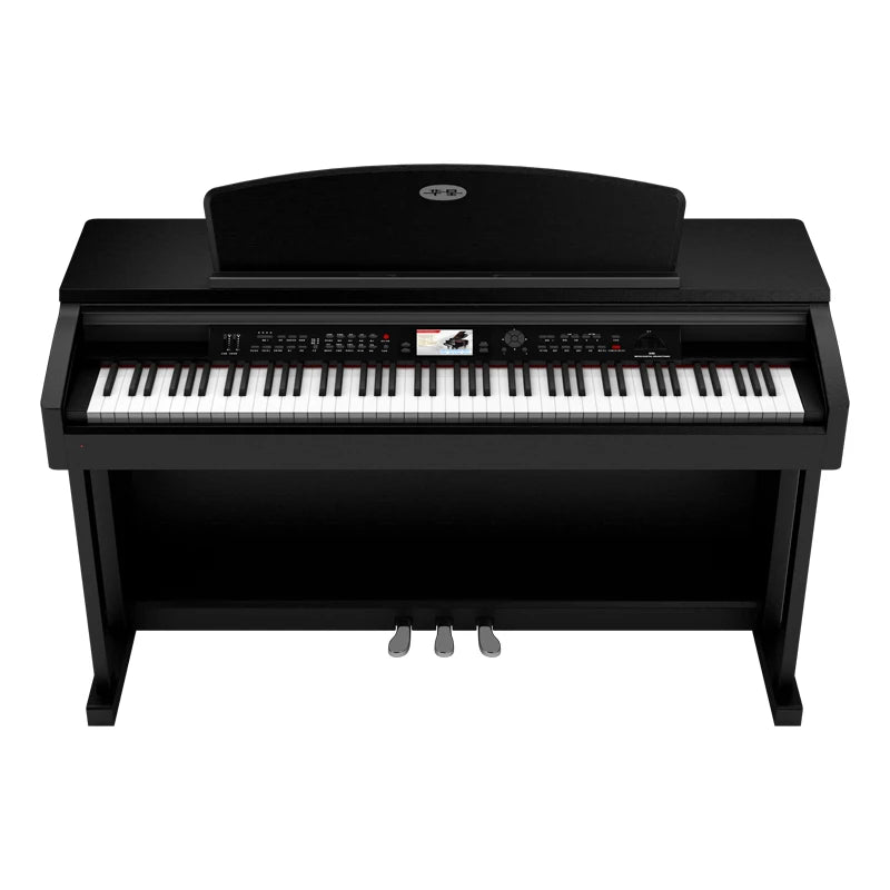 Upright 88-Key Digital Electric Piano Keyboard for Children & Adults Advanced Skill Level Wall Mount Household Use
