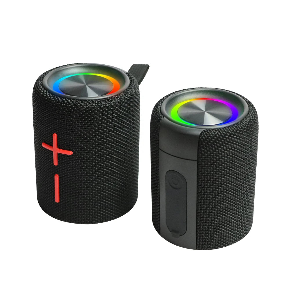 Dual Magnetic BT5.3 Speaker, IPX6 Waterproof Portable Wireless Speakers 24H Playtime Multiple Pairing for Home,Outdoor or Travel
