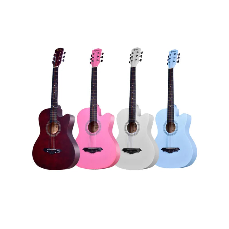Manufacturers Direct Sale Cheap Prices Classical Guitar Basswood Acoustic Guitar 38 Inch