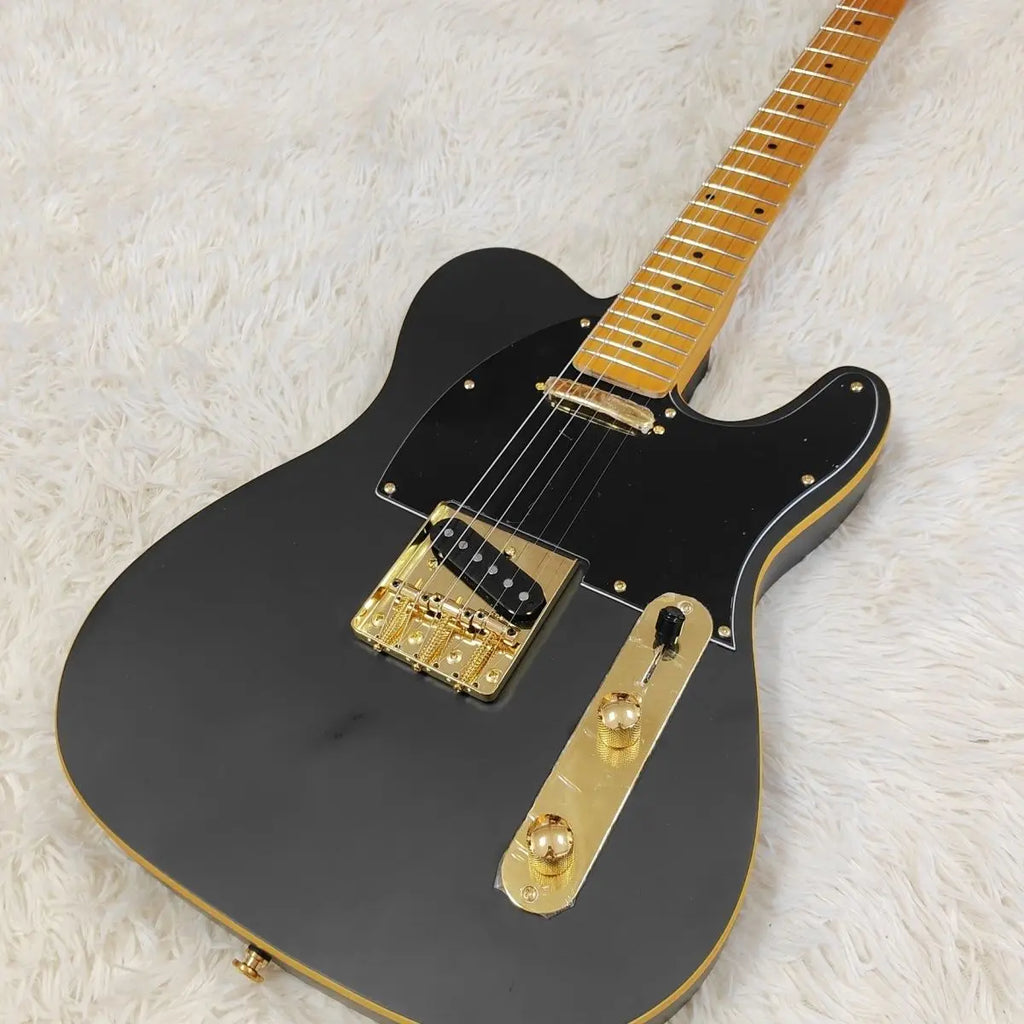High Quality Black TL Electric Guitar 39 Inch Bass Guitar   Classical with Gloss  Wholesale From Factory