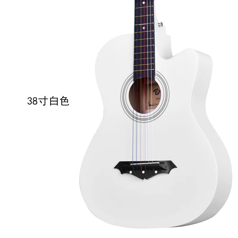 Manufacturers Direct Sale Cheap Prices Classical Guitar Basswood Acoustic Guitar 38 Inch