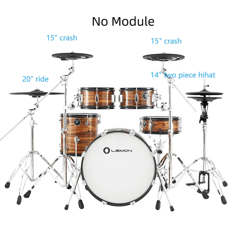 *Lemon Drum T950 PRO Without Module for Electronic Drum Set