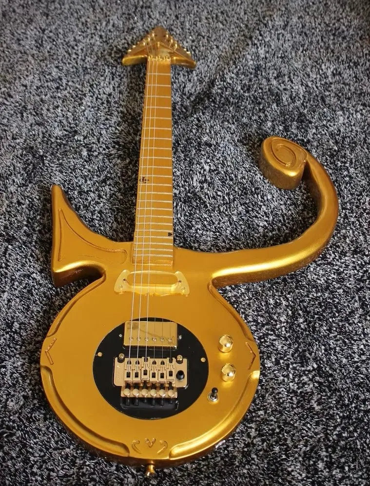 Weifang Rebon 6 String Cloud Prince Symbol Electric Guitar/electrica Guitarra