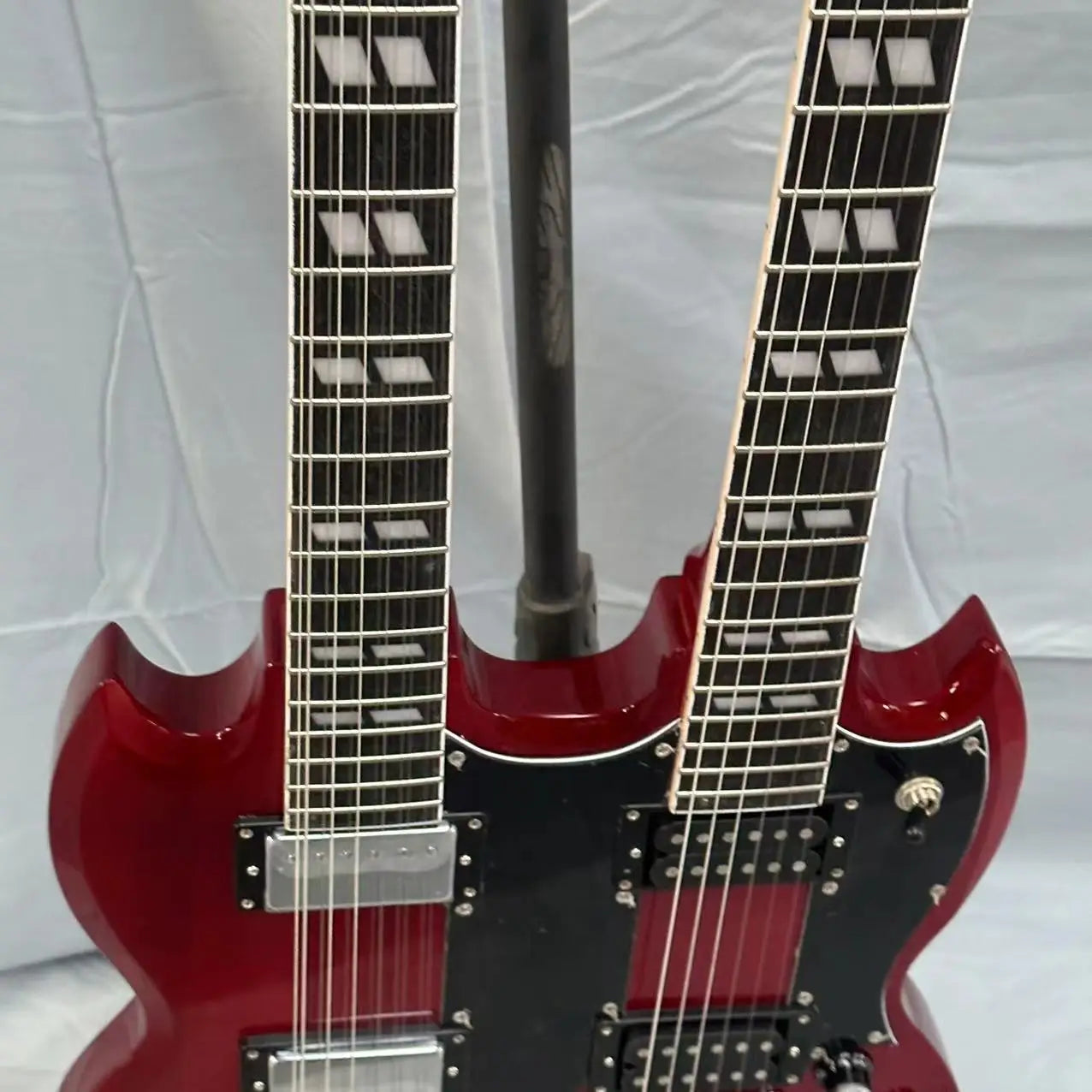 Good Quality Double Neck Explore.r Electric Guitar & Double Neck SG