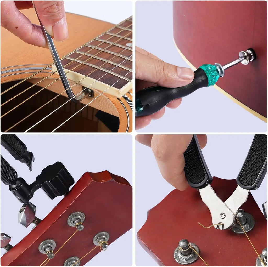 Wholesale 25Pcs Guitar Repair Tools Maintenance Kit for Guitar Ukulele