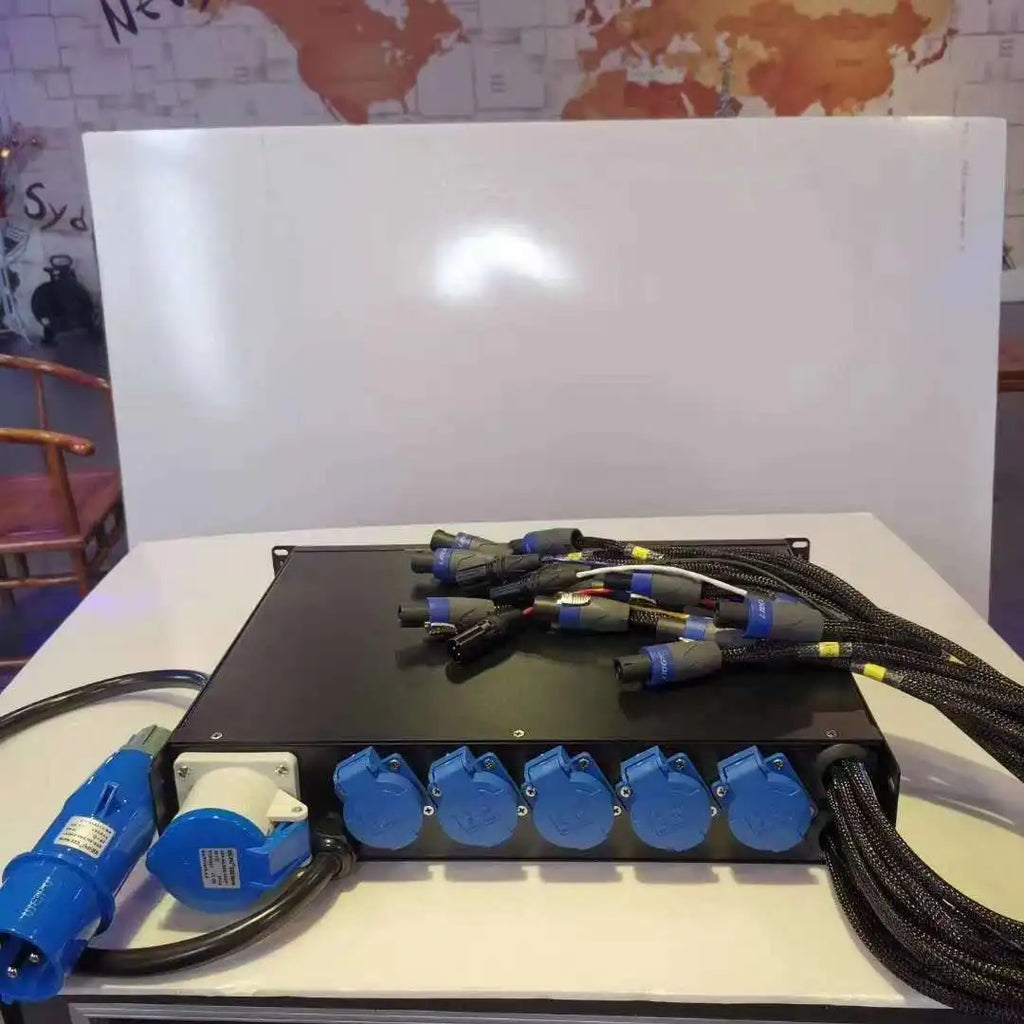 5+6 Channel Audio System Speakers Power Controller Stage Power Distribution Box