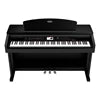 Upright 88-Key Digital Electric Piano Keyboard for Children & Adults Advanced Skill Level Wall Mount Household Use