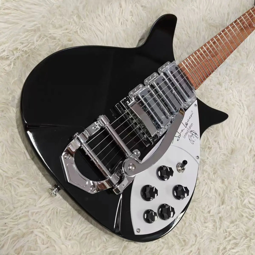 High-end for 325 Solid Wood Mahogany Neck Mini Tremolo Electric Guitar