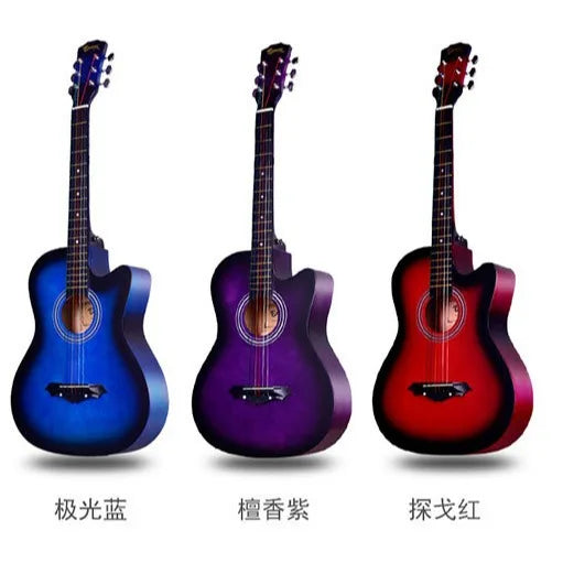 Manufacturers Direct Sale Cheap Prices Classical Guitar Basswood Acoustic Guitar 38 Inch