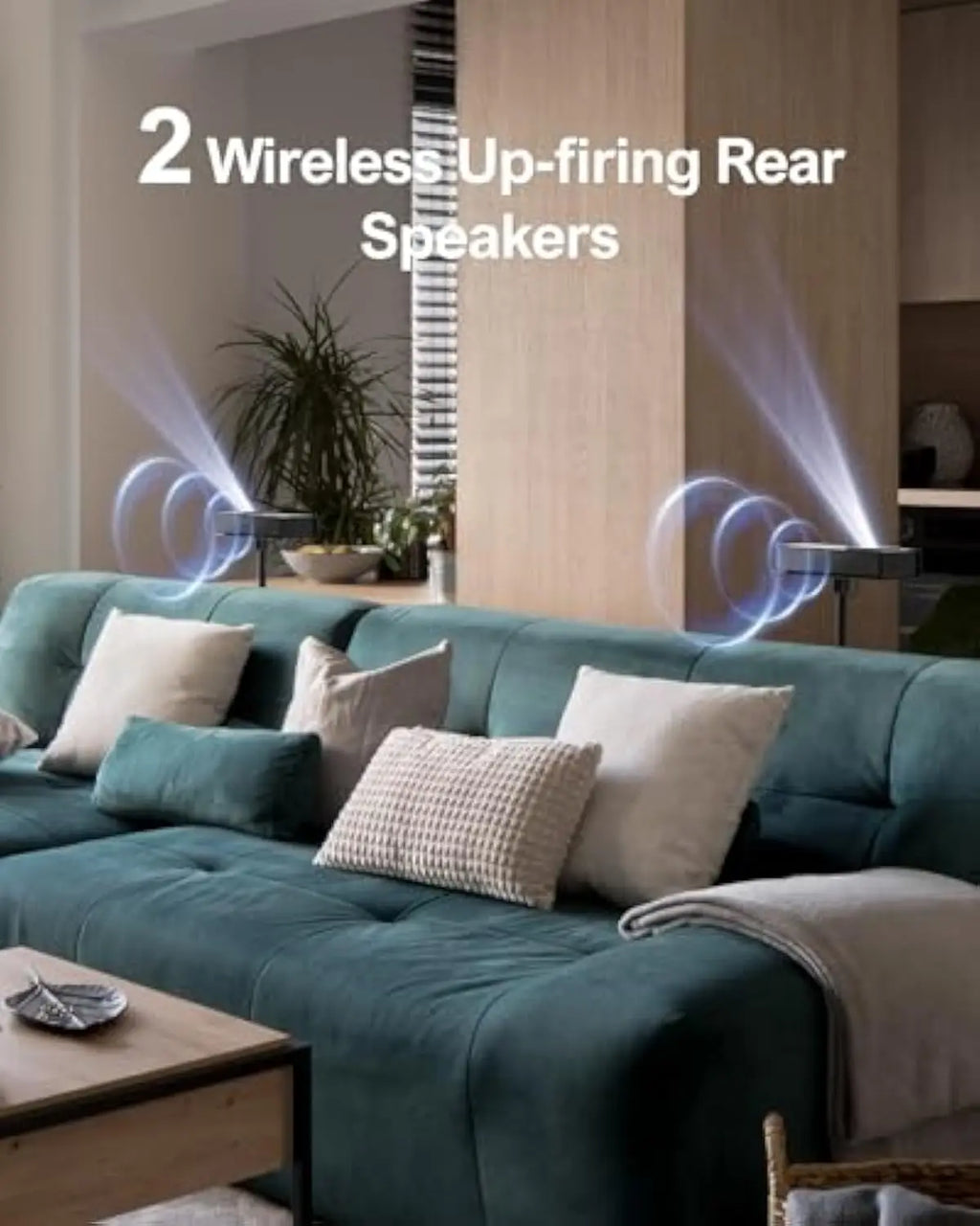 All-in-One ULTIMEA Nova S90 Soundbar System | Dolby Atmos, Wireless Rear Speakers, No Clutter, Big Sound.