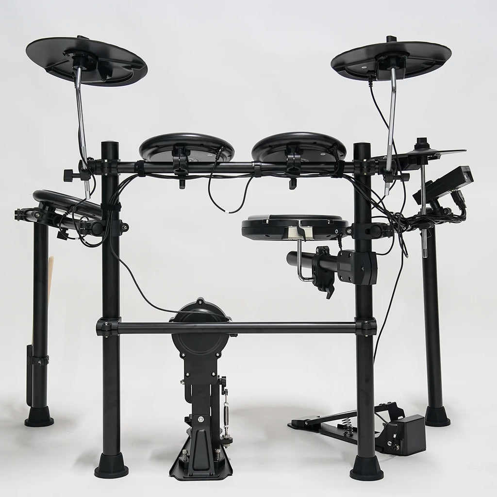 China Factory Hot Sale Cheap PriceIRIN 5 Drums 3 Cymbals Portable Silicone Electronic Drums Set Professional Electronic Drum Kit