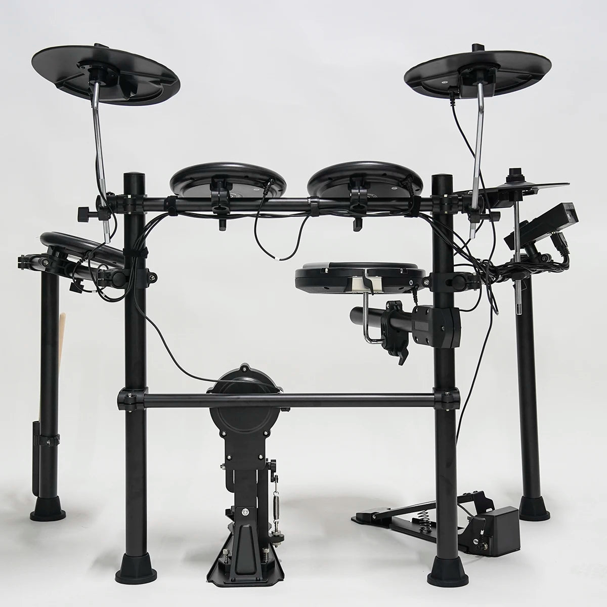 China Factory Hot Sale Cheap PriceIRIN 5 Drums 3 Cymbals Portable Silicone Electronic Drums Set Professional Electronic Drum Kit