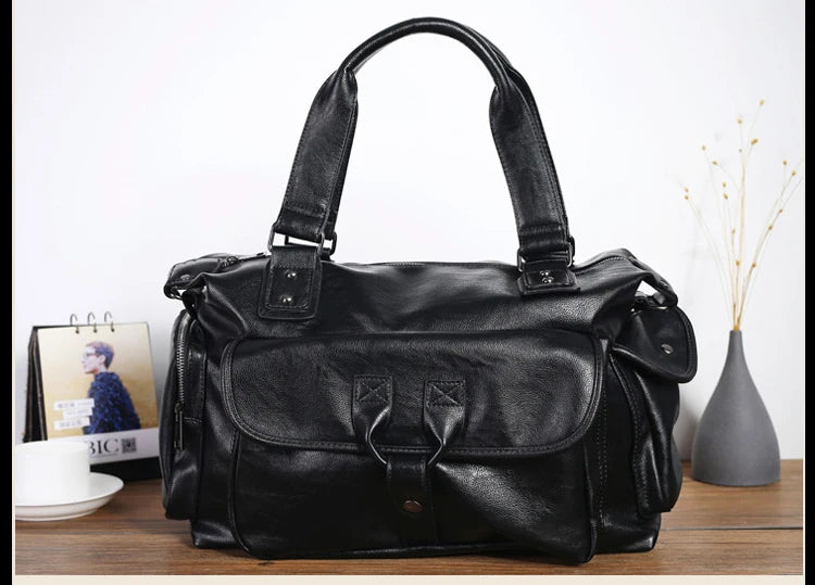 Business Men Travel Bags Large Capacity Brand Casual Black Travel Handbags High Quality Man Shoulder Bags High capacity