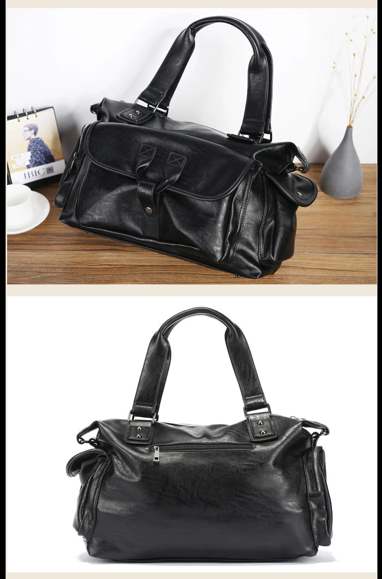 Business Men Travel Bags Large Capacity Brand Casual Black Travel Handbags High Quality Man Shoulder Bags High capacity