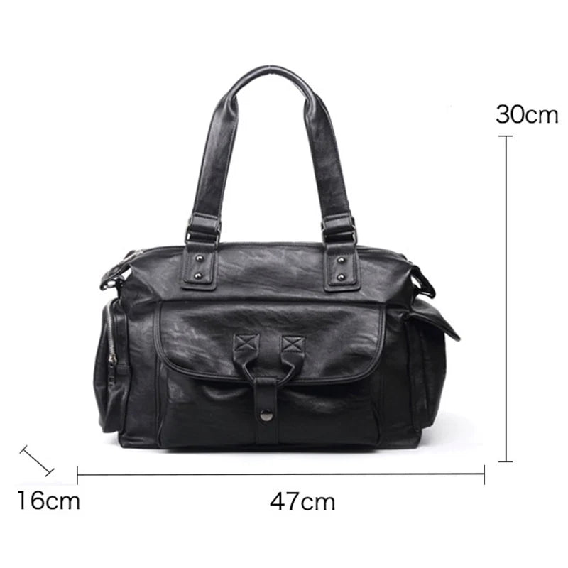 Business Men Travel Bags Large Capacity Brand Casual Black Travel Handbags High Quality Man Shoulder Bags High capacity