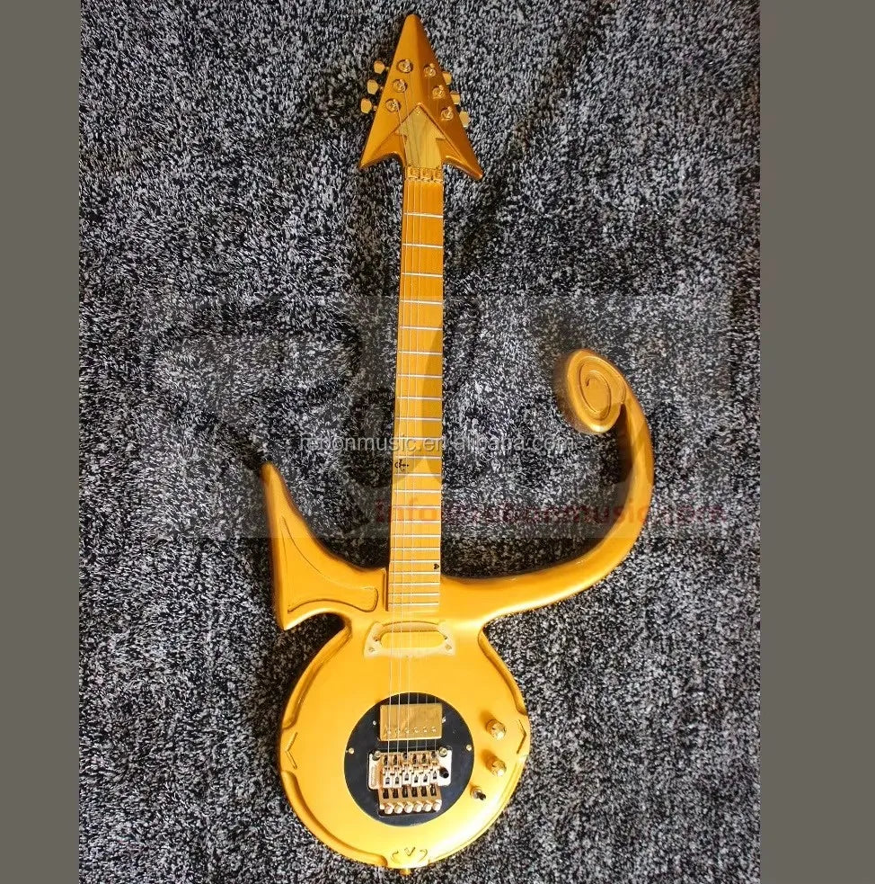 Weifang Rebon 6 String Cloud Prince Symbol Electric Guitar/electrica Guitarra