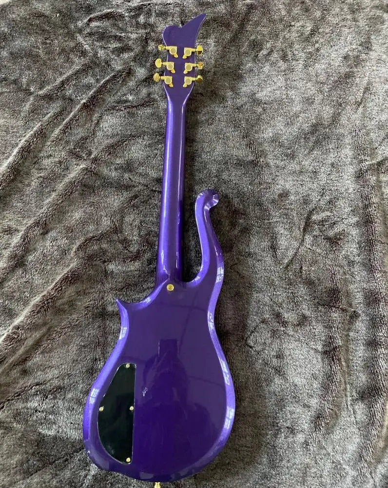 Weifang Rebon 6 String Cloud Prince Electric Guitar in Purple Colour