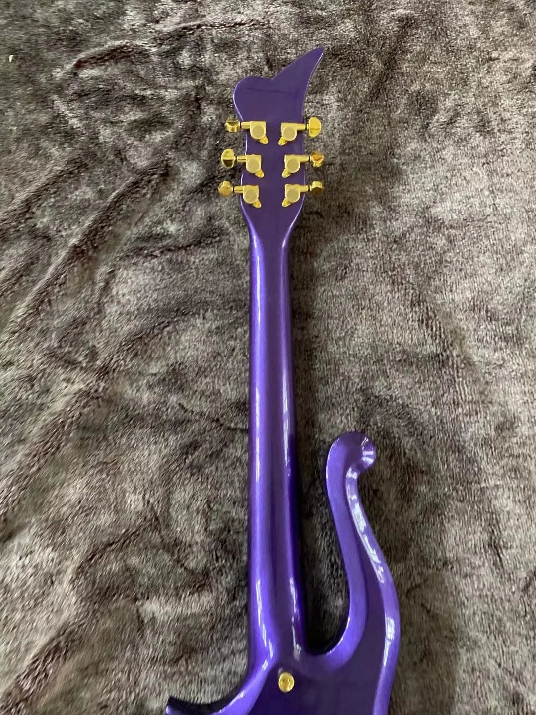 Weifang Rebon 6 String Cloud Prince Electric Guitar in Purple Colour