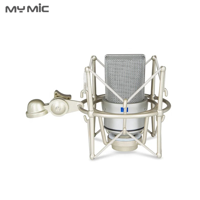 MY MIC M2 Professional Condenser  Microphone Studio Equipment with Large Diaphragm Cardioid Microphone for Vocal Recording Room