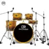 Factory Direct Adult Maple Lacquer Finished Drum Kit Western Percussion Instruments with Cymbal High Quality Drums